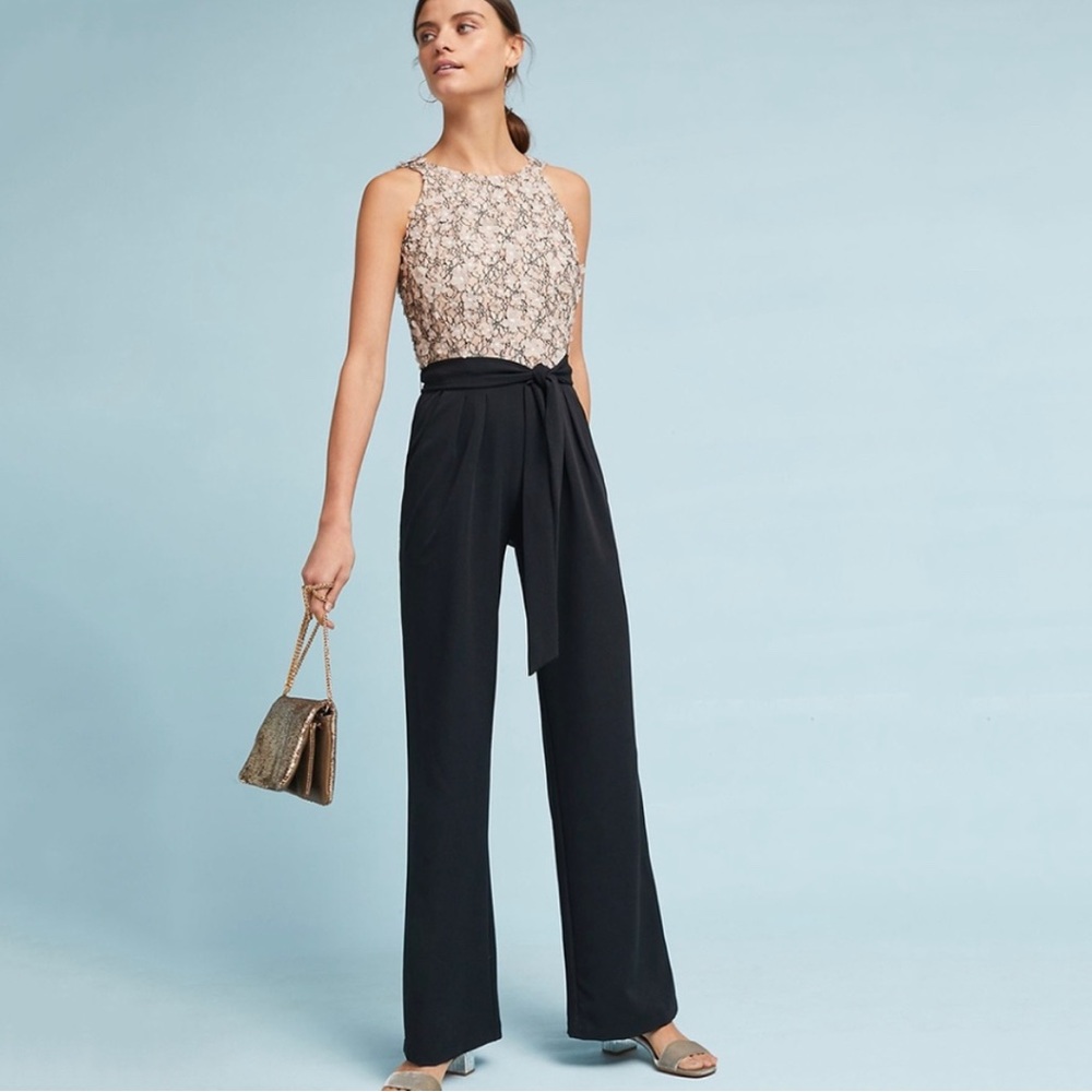 Anthropologie Eva Franco Jenny Floral Jumpsuit